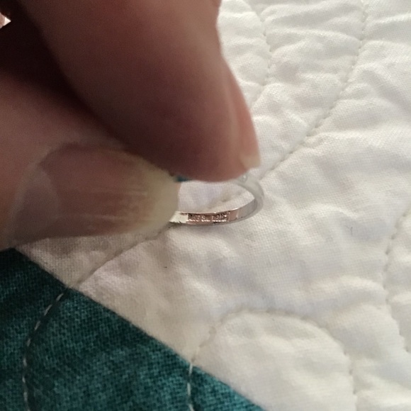 Sterling Silver Ring with Garnet Setting - Picture 7 of 10